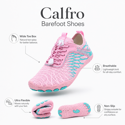 Calfro barefoot shoe feature showcase